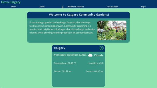 Community Gardening App